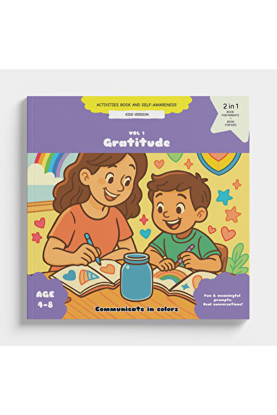 Comunicare in culori Carte activitati autocunoastere in limba engleza, varian...