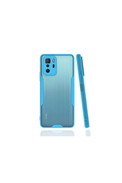 NewFace Xiaomi Poco X3 Gt Case Platinum Silicone - Blue