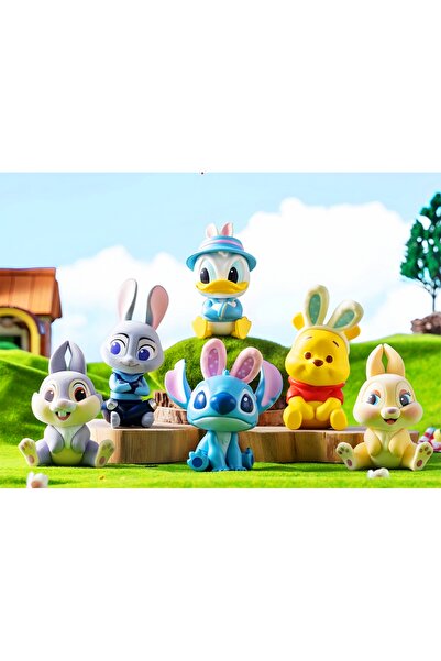 DEK نموذج عشوائي لشخصيات الألعاب: ستيتش، جودي، ويني، دونالد وغيرها