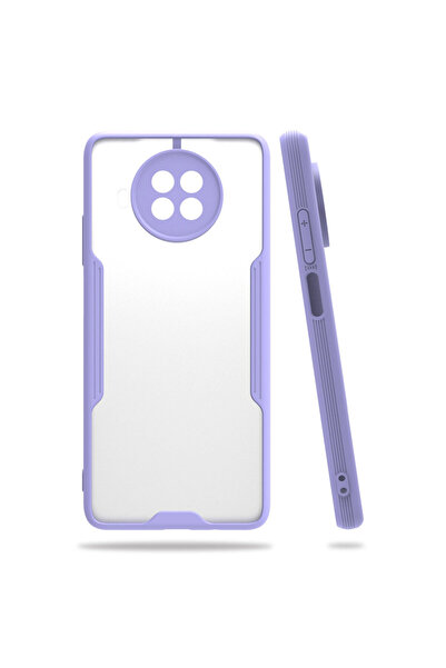 NewFace حافظة سيليكون بلاتينية لهاتف Xiaomi Mi 10T Lite - لون أرجواني