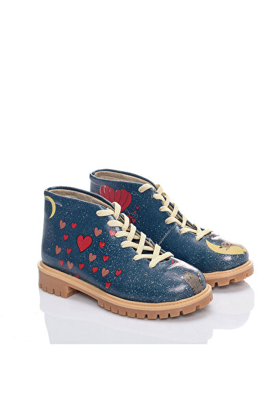 Streetfly Valentine's Day Themed Multicolored Women's Boots