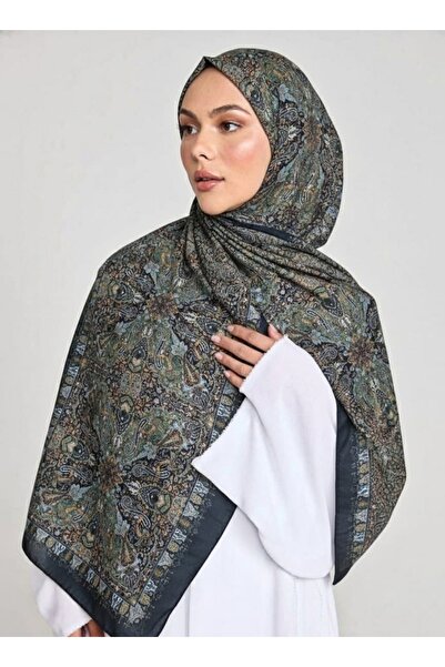 MAHZA DESIGN Soft Şal Sayedar Serisi Yeşil