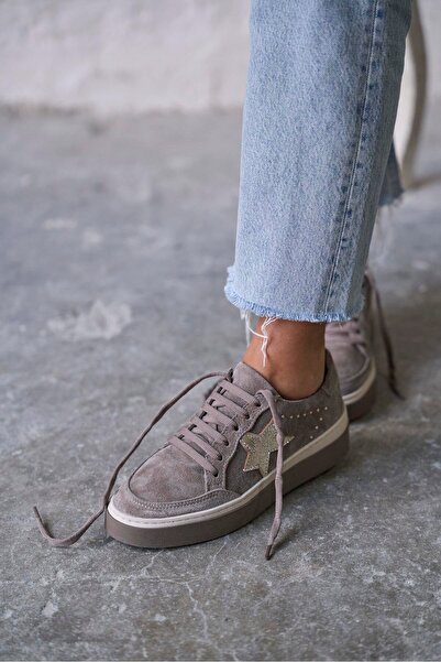 PELİN'İN AYAKKABILARI TERREN VİZON SÜET SPOR AYAKKABI