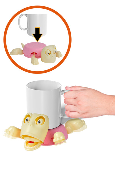 Forever Kamlumbağa Bardak Altlığı - Pembe