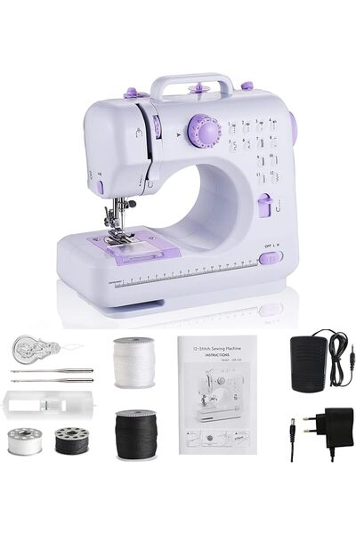 Waves-Digital Waves Digital Portable Mini Electric Sewing Machine,Dual Speed