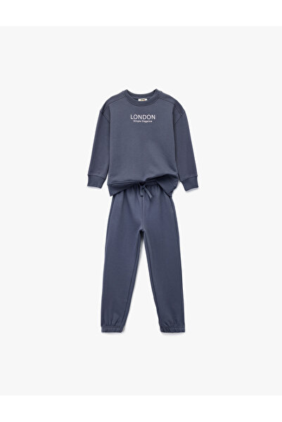 Koton Комплект с дълъг ръкав и качулка за колоездене