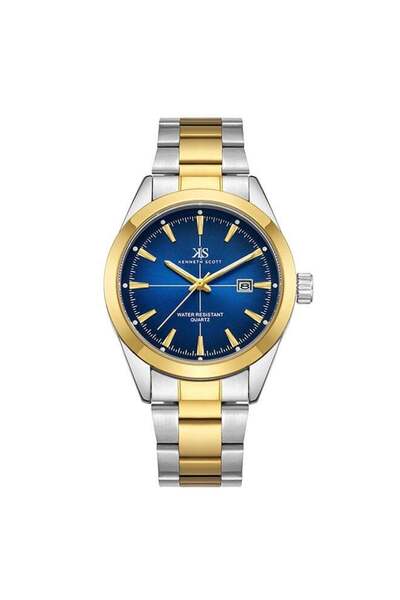 Kenneth Scott Stainless Steel Tonneau Hands Watch K23025-TBTN for Men - 40 mm