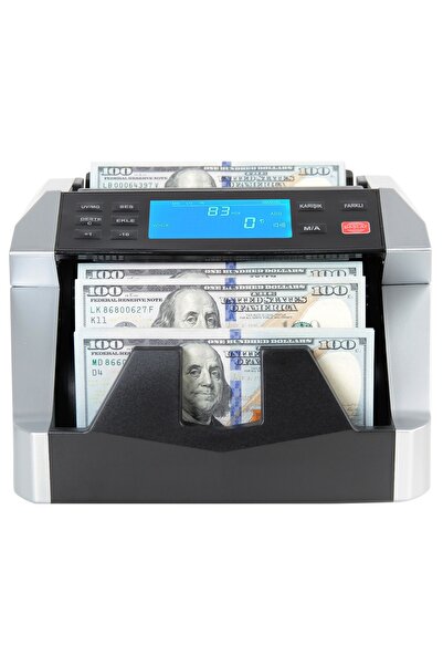 Sigma SC85200BS Karışık Para Sayma Makinesi - TL - Euro - Usd - Türkçe Sesli Uyarı + Müşteri Ekranı