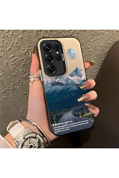 ucuc حافظة سامسونج جالاكسي S25 الترا المتوافقة مع الحافة السيليكونية الصلبة و...