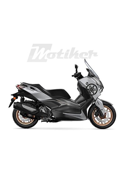 Motiker Yamaha X-Max 25cm 2 adet siyah Logo
