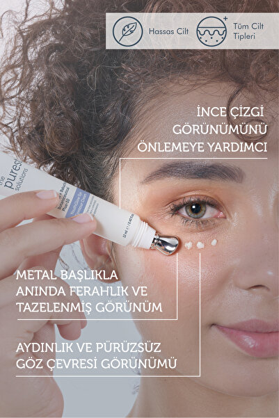 The Purest Solutions Adenozin İçerikli Kırışıklık Karşıtı Göz Çevresi Kremi 12 ml