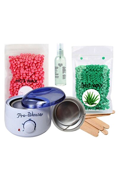 SELA Kit Epilare No.76 cu Ceara Epilare Granule - Double Wax Star 2 x 500 g