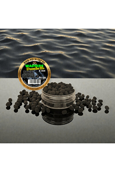 Aqua Gantere Wafters 8mm Halibut Negru 30 gr.