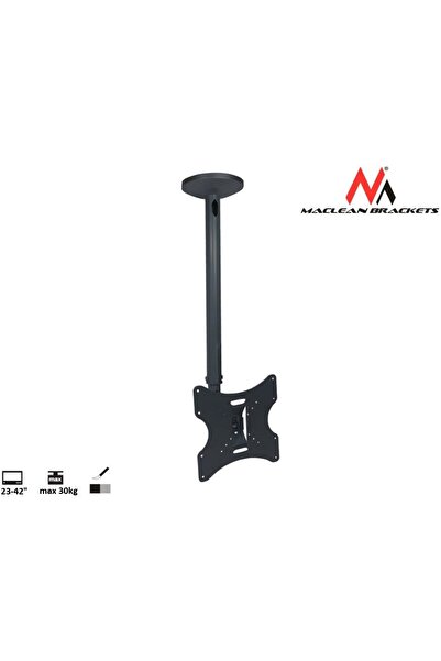 Maclean Suport TV de tavan MC-504b LCD LED Plasmă 23" - 42" 30kg