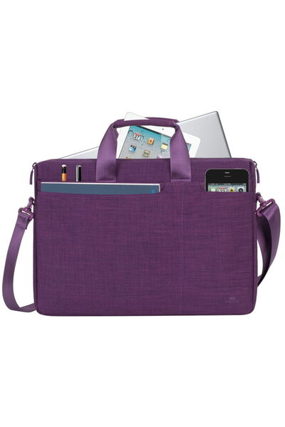Rivacase 39.6cm (15.6") Laptop Bag Purple