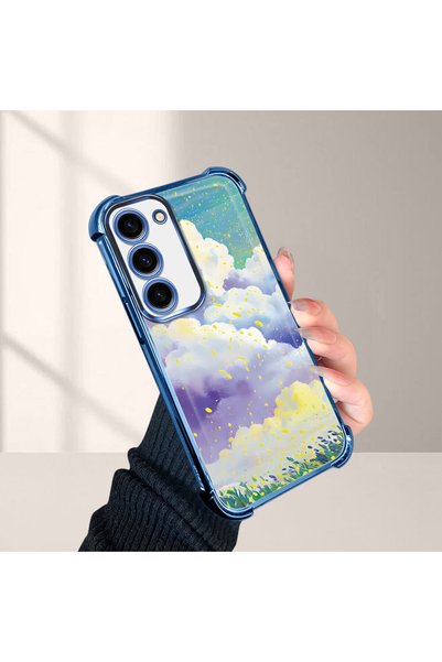 ucuc Samsung Galaxy S23 Compatible Transparent Silicone Flutter Protective Ca...