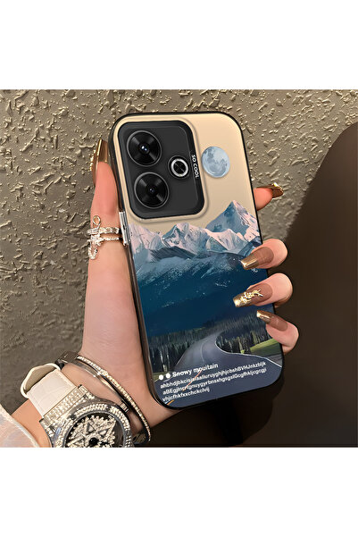 ucuc حافظة Xiaomi Poco M6 4G متوافقة مع الحافة السيليكونية الصلبة والمضادة لل...