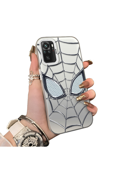 ucuc Xiaomi Redmi Note 10 Compatible Silicone Edge Hard Back Anti-Fall Case S...