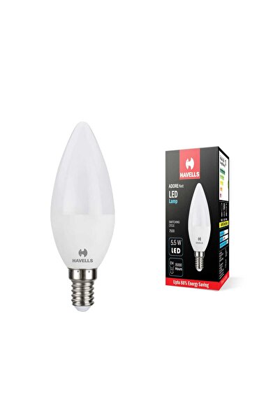 HAVELLS 5.5W LED Candle Lamp, Day Light