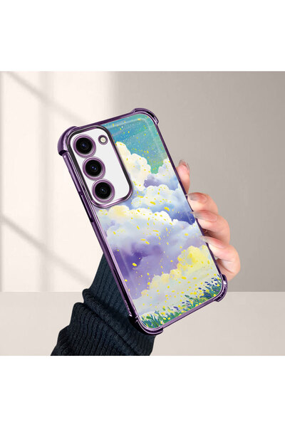ucuc Samsung Galaxy S23 Compatible Transparent Silicone Flutter Protective Ca...