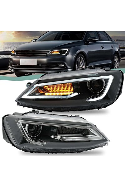 X POWER TUNİNG VWJETTA 2015-2016-2017 MK6 AUDİ DİZAYN LEDLİ ÖN FAR