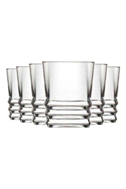 LAV 6-Piece Elegant Glass Set 80 ml Clear