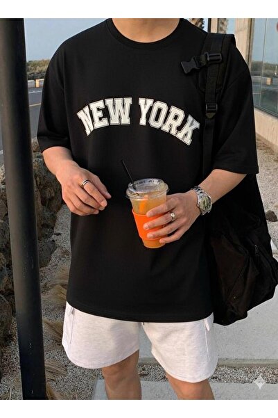 BW Bravely Wear NEWYORK Ανδρικό μπλουζάκι με στάμπα