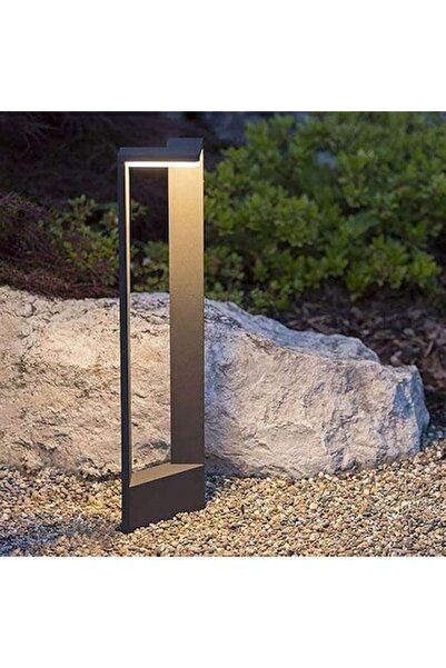 LEDZONE Stâlp de grădină LED 10W Negru LZ548