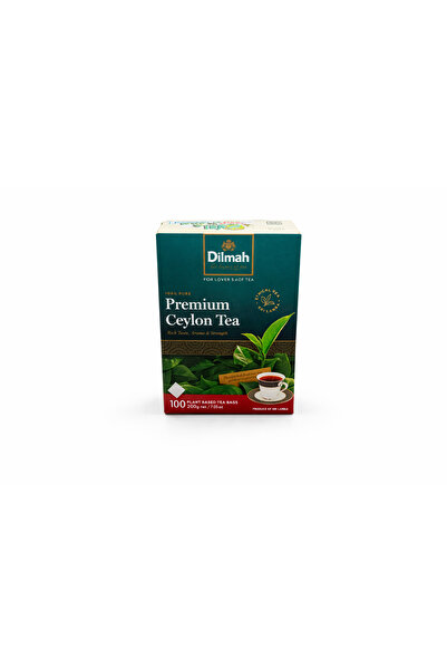 Dilmah Premium Ceylon Tea Seylan Siyah Çay 100 Süzen Poşet (200 g)