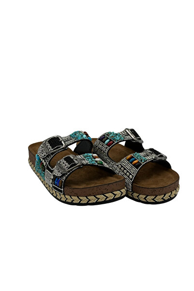 Pienn Anatomical Comfortable Stone Beaded Women's Slippers