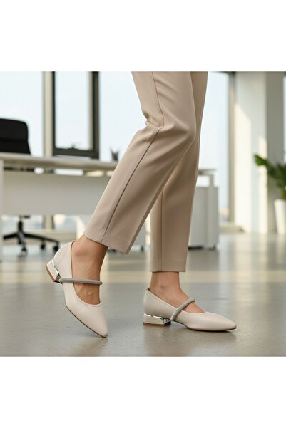 OEM Pantofi eleganți cu toc jos pentru damă, versatili, potriviți pentru toat...