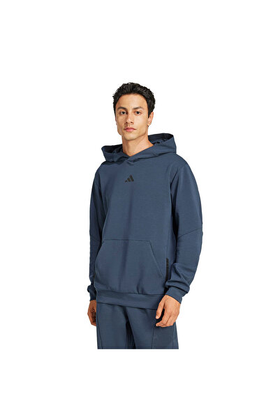 adidas Designed for Training Men's Navy Blue Training Sweatshirt Ji8142