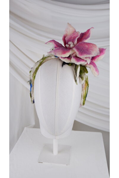 Buketlife زهور مصنوعة من اللباد الوردي