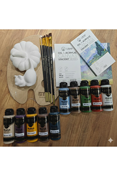 Sanatsal Altın Paket Boyama Seti