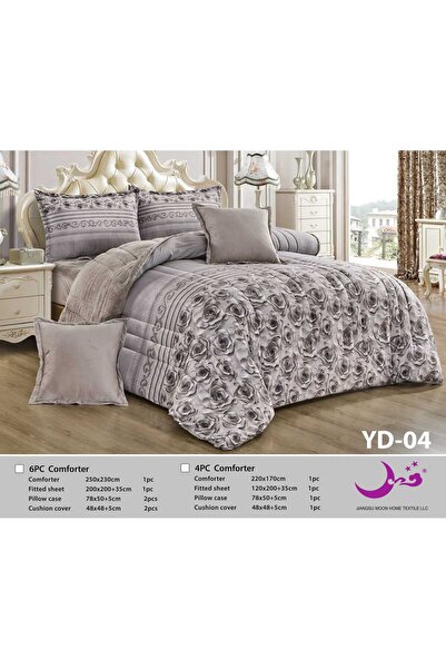 Moon Winter quilt with fur face and double velvet size 230*250 - double