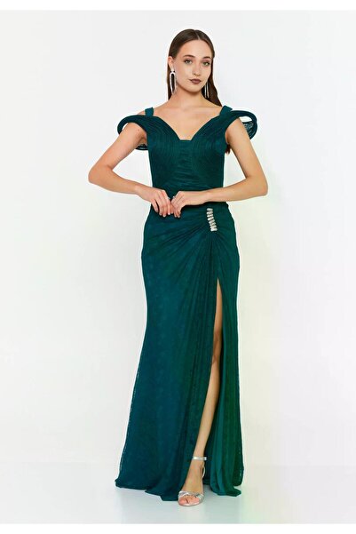 MAXXE 6146DAN DANTEL ELBİSE