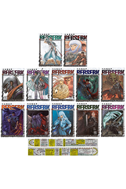 Destek Yayınları Berserk 4-5-6-7-8-9-10-11-12-13-14-15. Ciltler Manga Seti + ...