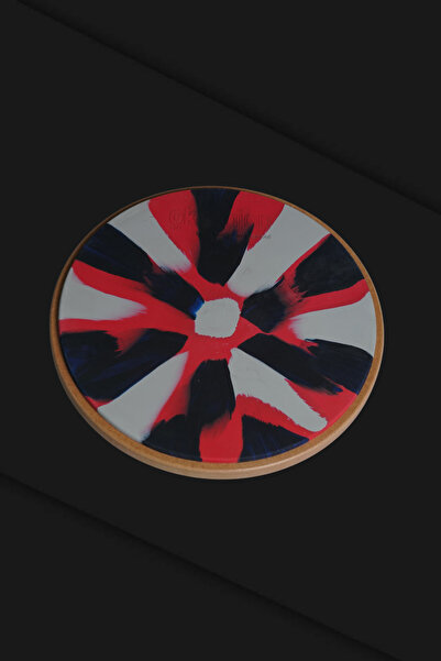 okecajon Practice Pad 30 cm 12 Inç Tek Taraflı Renkli Kauçuk Drum Pad Davul Ç...