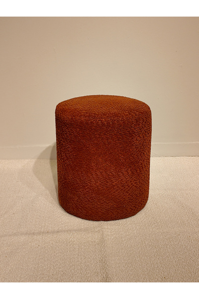 İncio Mobilya Puf Orange