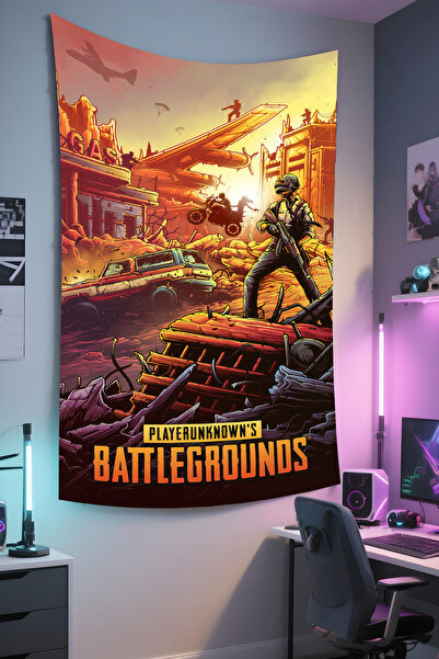 RUGRUMBA غطاء جداري للاعبين، بلايستيشن إكس بوكس ​​– موضوع الألعاب، قماش عالي ...