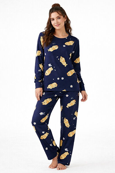 Silona Homewear Піжамний комплект з малюнком милого собачки