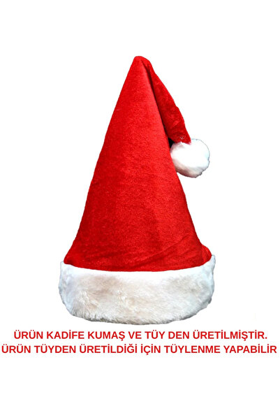 Cicişim Red Velvet Christmas Hat