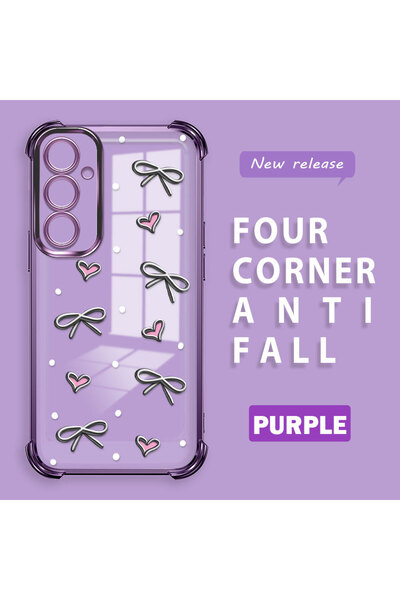 ucuc حافظة حماية من السيليكون الشفاف المتوافقة مع هاتف Samsung Galaxy A24 بأن...