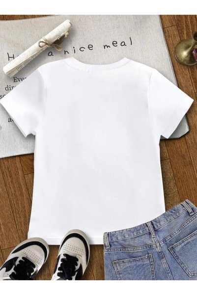 Oceanwear Panda Printed Crew Neck Short Sleeve Plain Women's Tshirt
