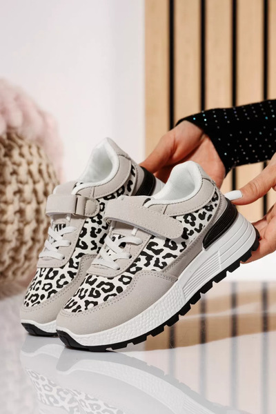 Zaira Λευκά παιδικά πάνινα παπούτσια από οικολογικό δέρμα σουέτ Kendra #21054...