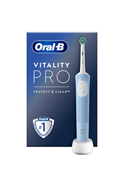 Oral-B Vitality Pro Protect X Clean Vapor, 7600 oscilatii pe minut, Albastru