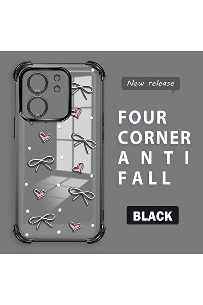 ucuc حافظة واقية من السيليكون الشفاف المتوافقة مع Xiaomi Mi 13T/Mi 13T Pro بأ...