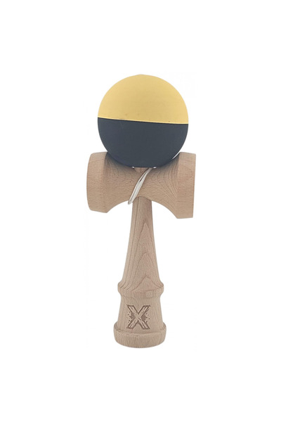 Atlas Kendama X, Professional, HQ, Big Cups V2 Super Sticky, Κίτρινο/Μαύρο