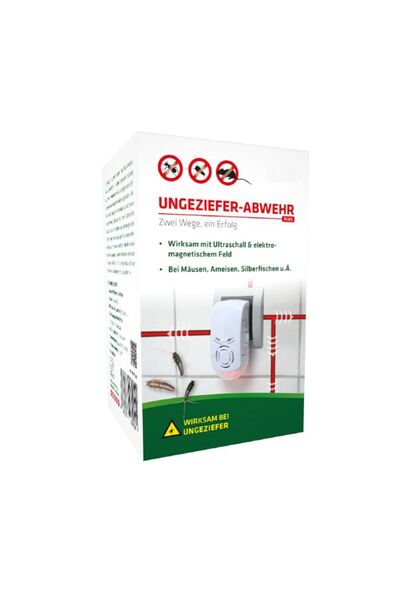 Gardigo Electromagnetic and Ultrasonic Device Against Mice, Ants, Insects, 230 sq m