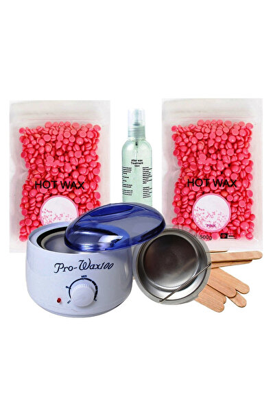 SELA Kit de epilare cu ceară nr. 77 cu stea dublă roz 2 x 500 g